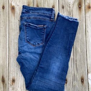 STS Blue Scissor Hem Skinny Jeans